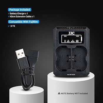 Amazon.com : Battery Charger for Fujifilm X-T5 XT-5 X-T4 XT-4 Amazon.com : Battery Charger for Fujifilm X-T5 XT-5 X-T4 XT-4